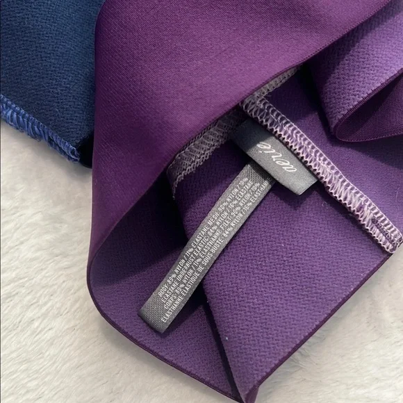 Aerie Blue and Purple Sports Bras Seamless Support - Picture 2 of 9